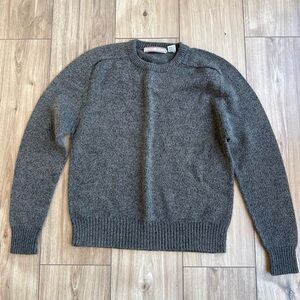 VTG Gary Reeds Adam Sloane Wool Blend Sweater Men Sz Medium Brown/Black Flecks